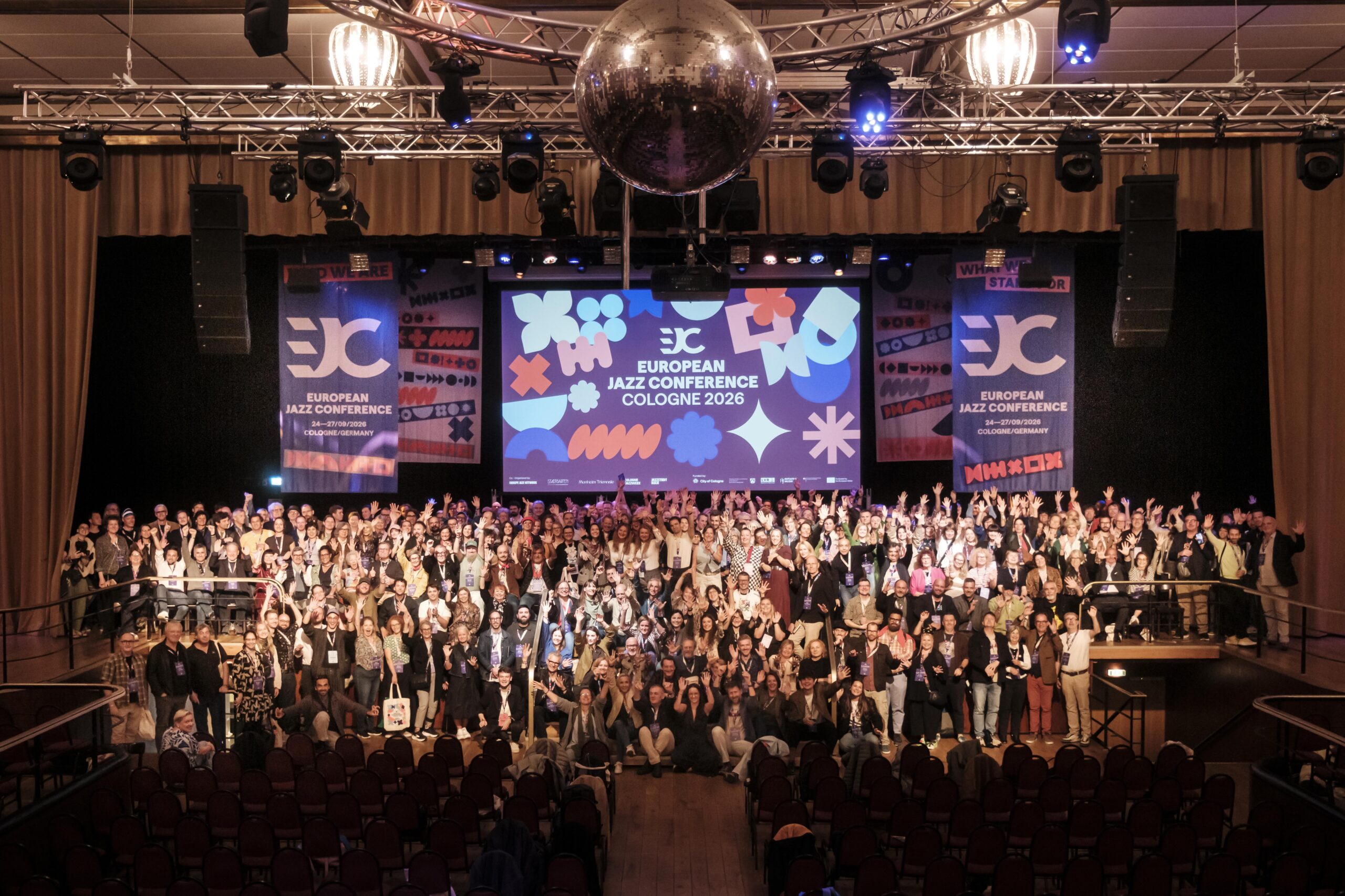 Gruppenbild Europe Jazz Network Köln 2026